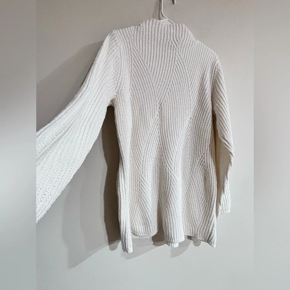 J. Jill Cream Turtleneck Sweater